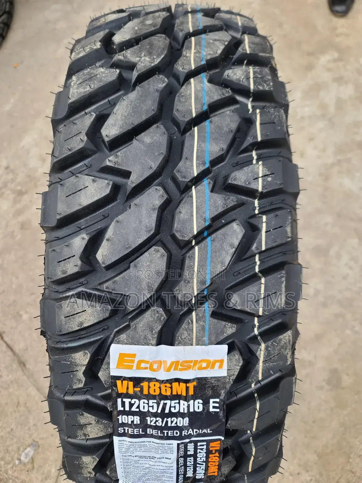 265/75r16 M/T Ecovision Tires