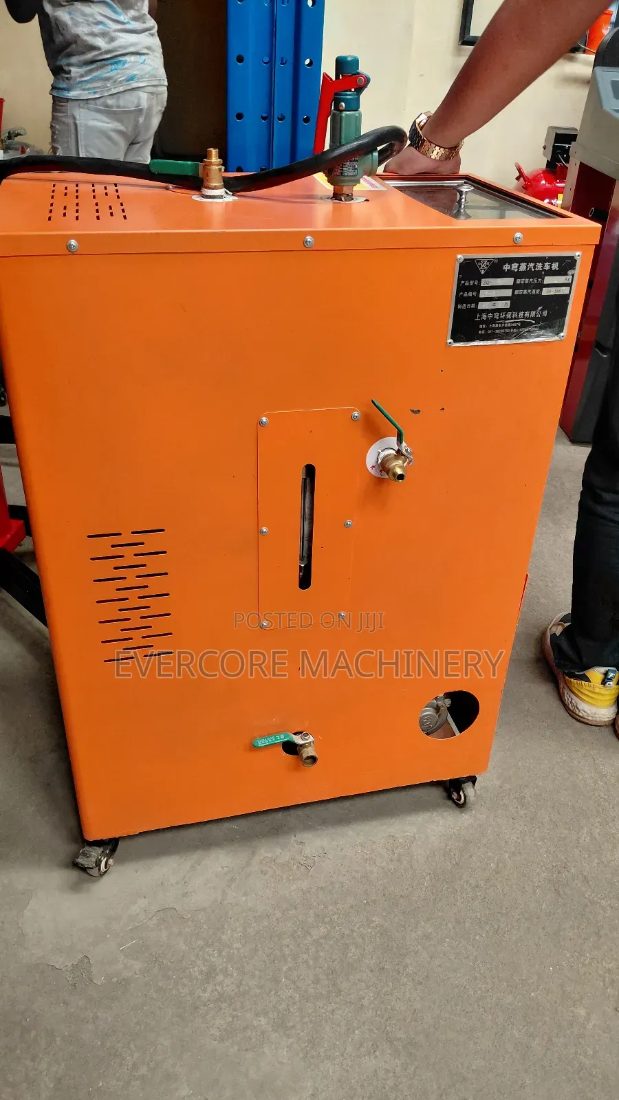 Commercial Steam Cleaner Machine Three Phase and Single Phase.