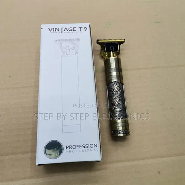 Professional Vintage T9 Hair Clipper Trimmer With Powerful Motor