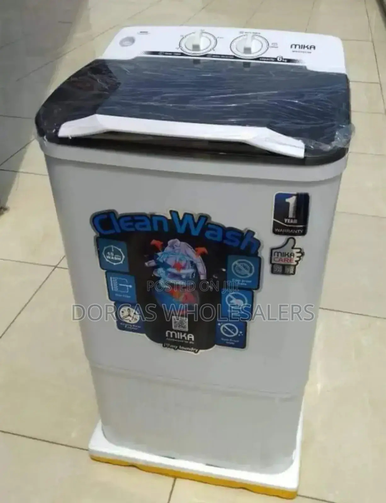 Affordable Mika 6kg Topload Washing Machine