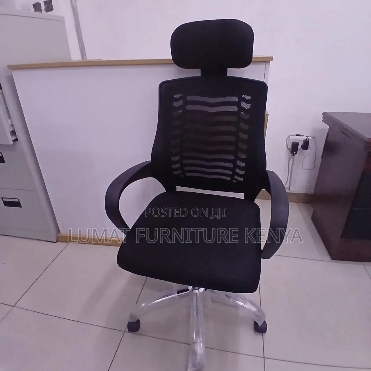 Study Chair With Headrest