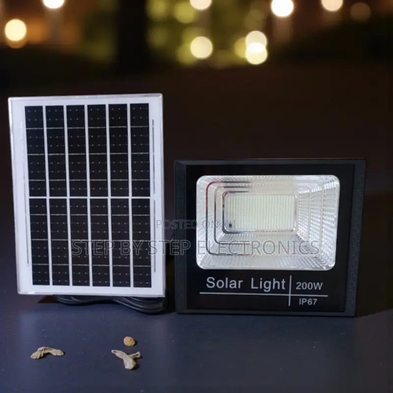 Auto on Off 200w Ip67 Waterproof Led Solar Flood Light Outdoor
