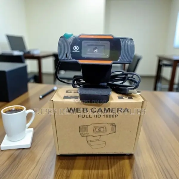 Full Hd 1080p Usb Webcam for Remote Work, Study and Conferencing