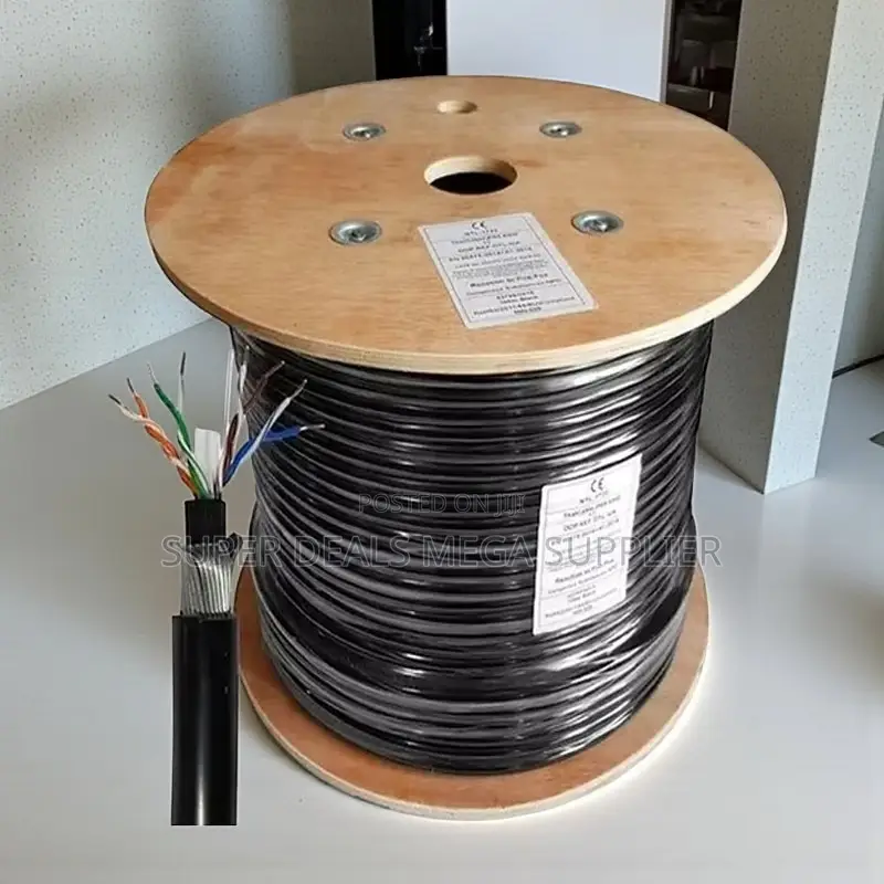 305m Outdoor Cat 6 Cable Uv Resistant High Speed and Weatherproof