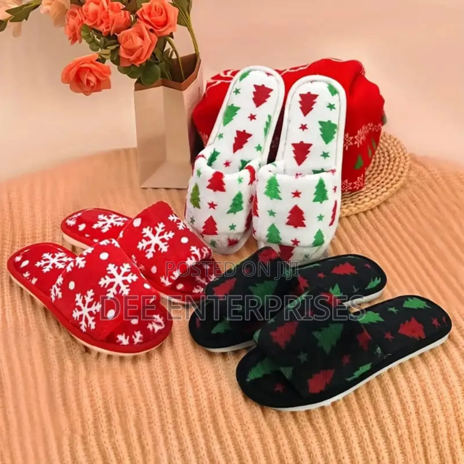 Fuzzy Indoor Slippers
