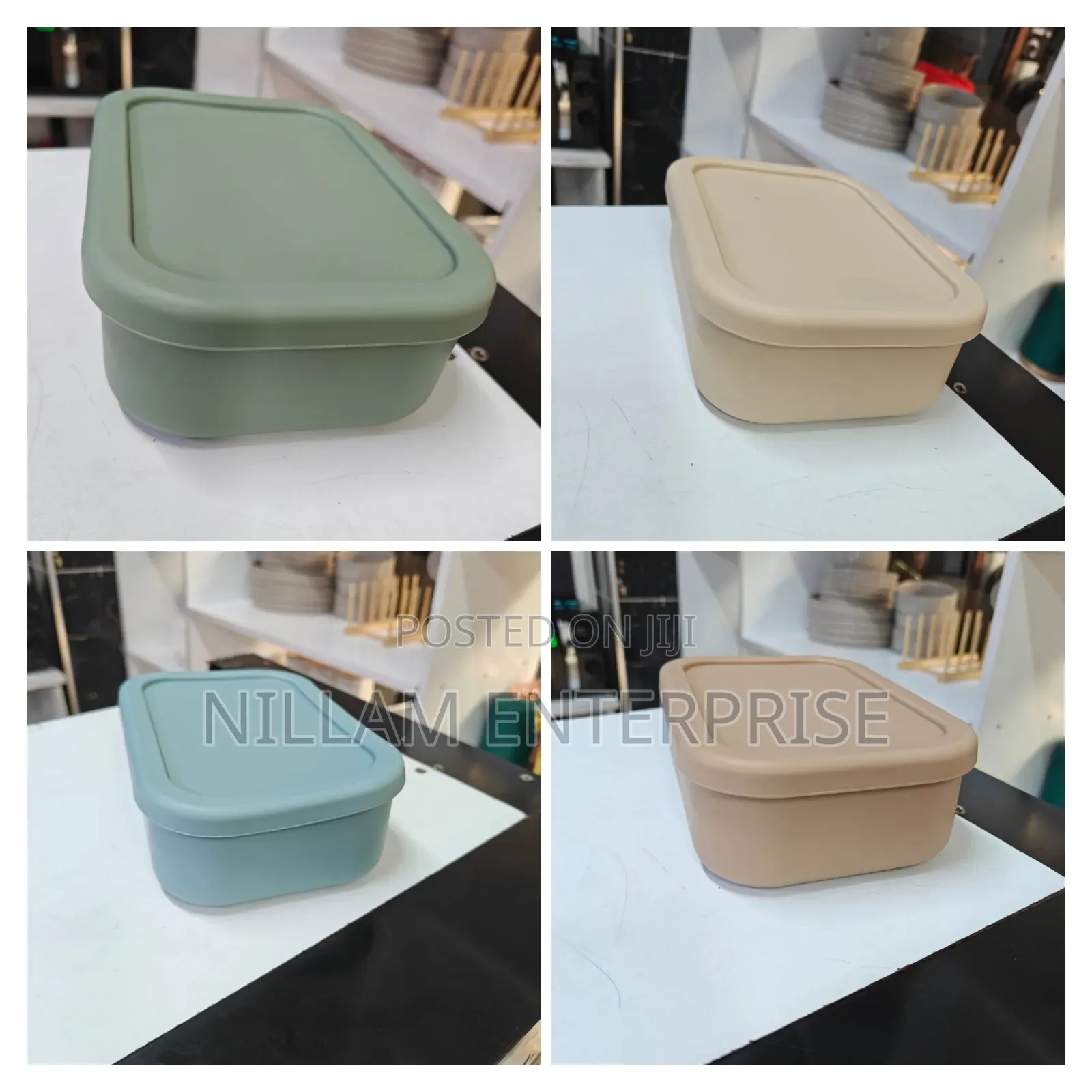 Partitioned Leak Proof Silicone Lunch Box*