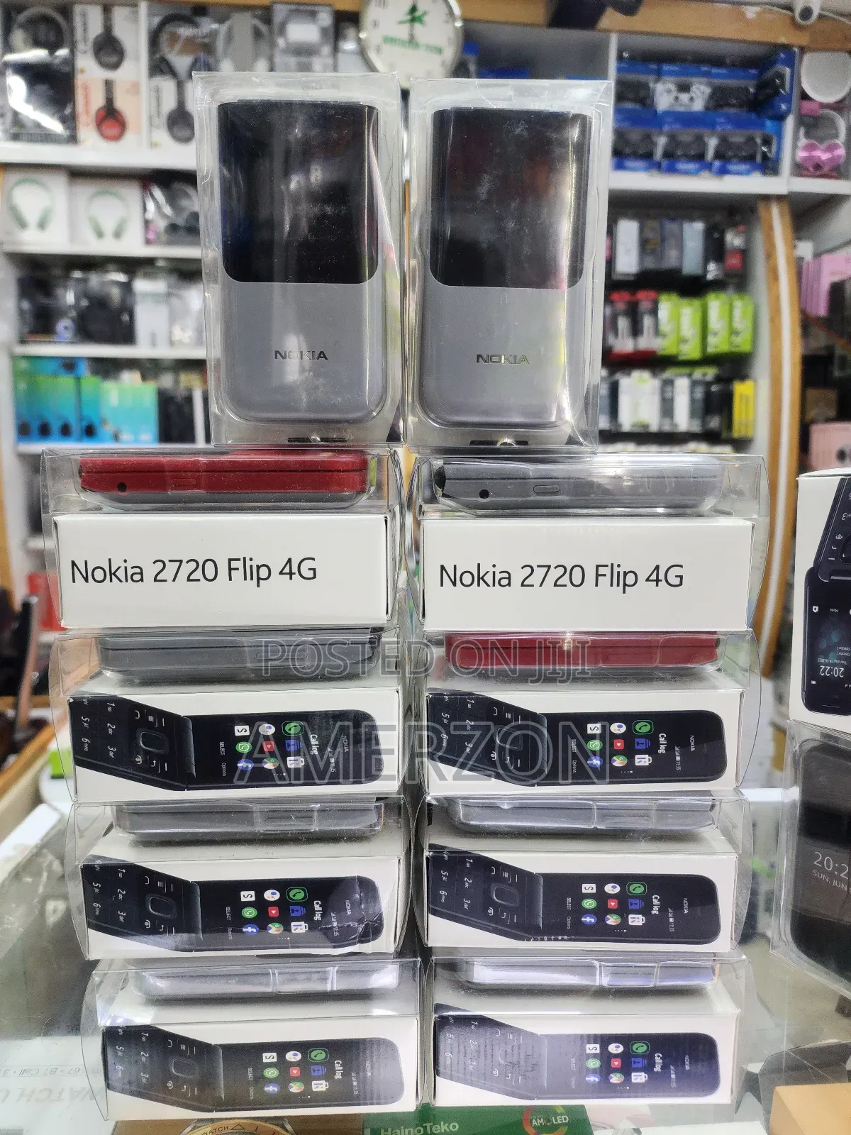 New Nokia 2720 Flip 512 GB Gray