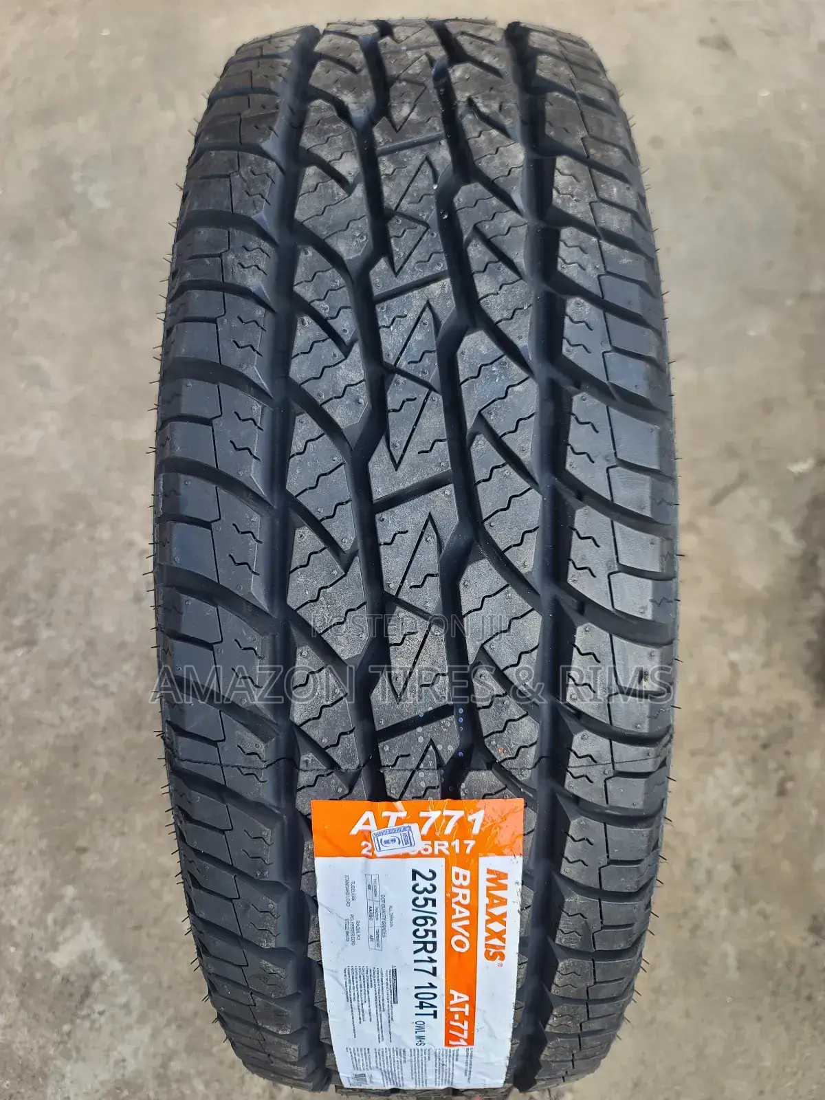 235/65r17 Maxxis Tyres 104 T Bravo a/T771