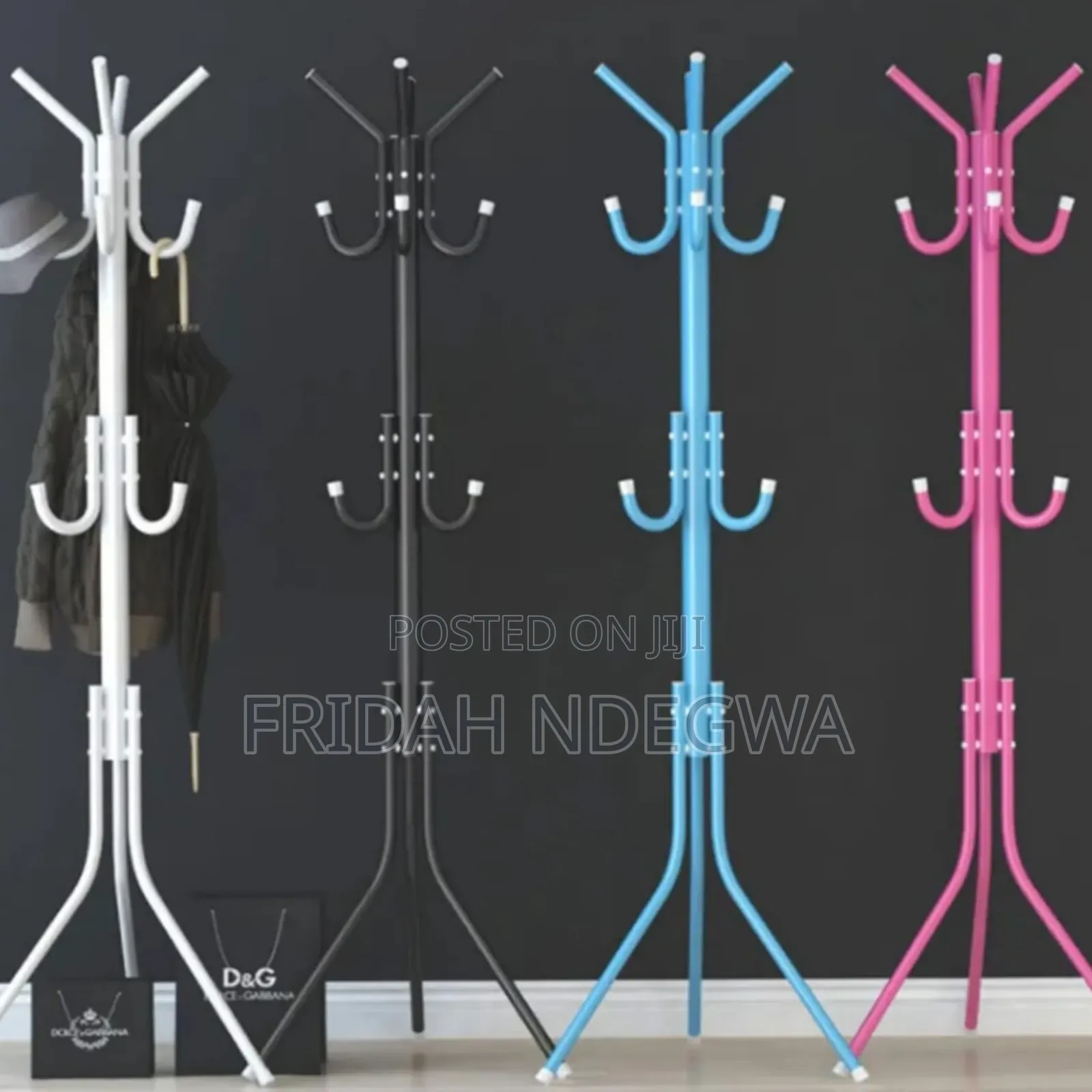 Coat Racks*
*170cm High Metallic Coat or Bags Hanger Stand