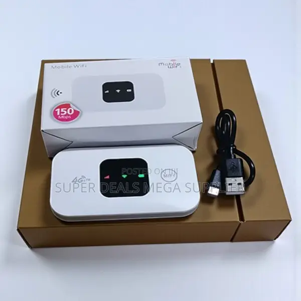 4g Lte Pocket Wifi Hotspot Router 2100mah Battery for Travel and Home