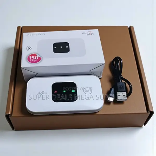 4g Lte Portable Wifi Router With 2100mah Battery for Outdoor and Home