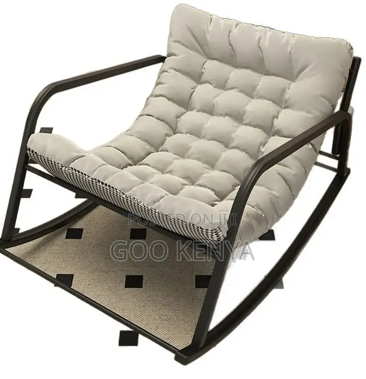 Home Chair; Lazy Lounger Ergonomic Chaise Rocking Chair for Outdoor