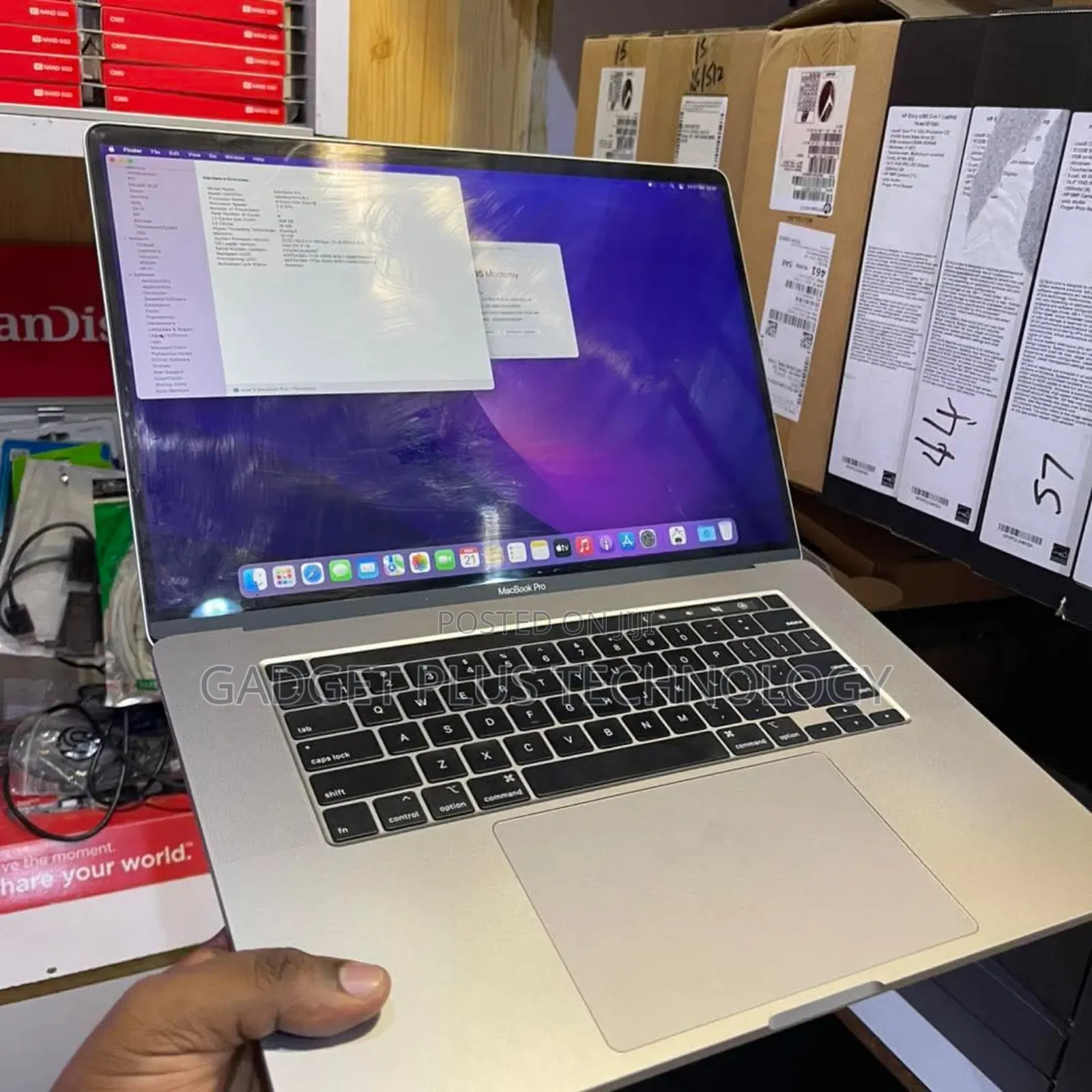 Laptop Apple MacBook Pro 2019 32GB Intel Core I9 SSD 1T