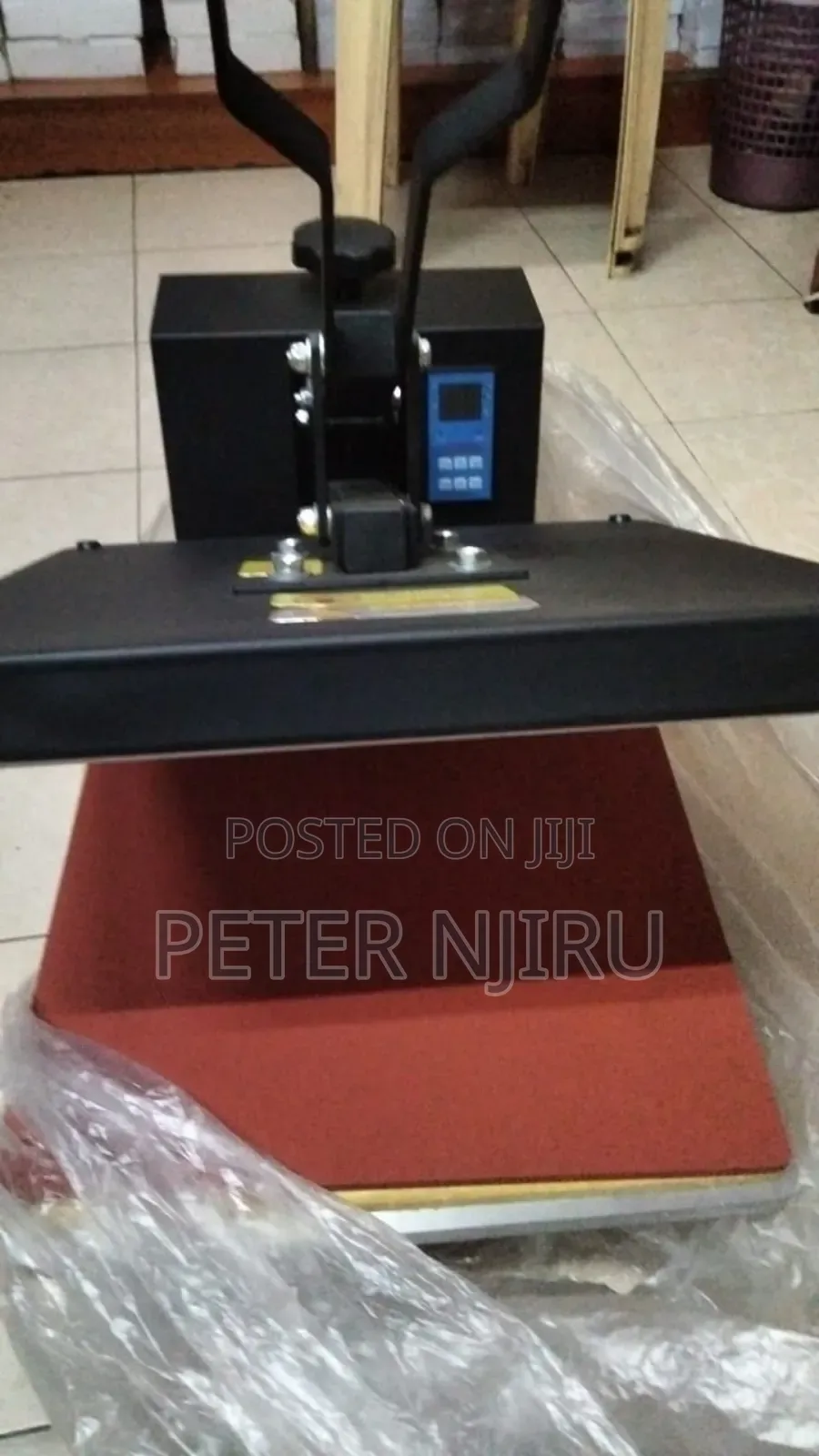 Flatbed Heatpress Machine (38by38cm )