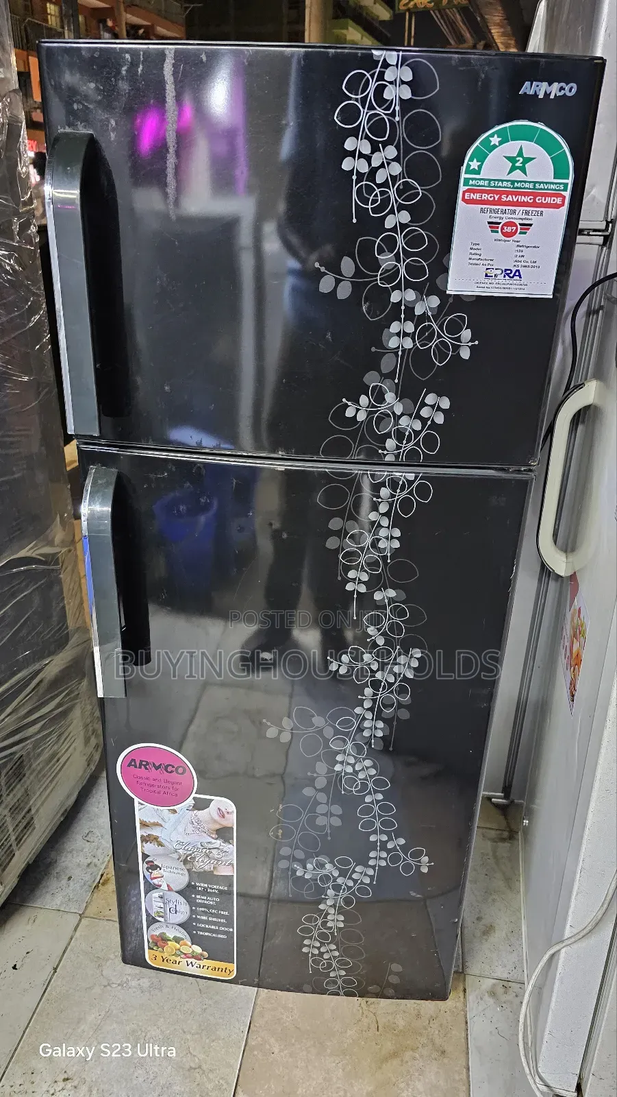 Armco 240l No Frost Fridge