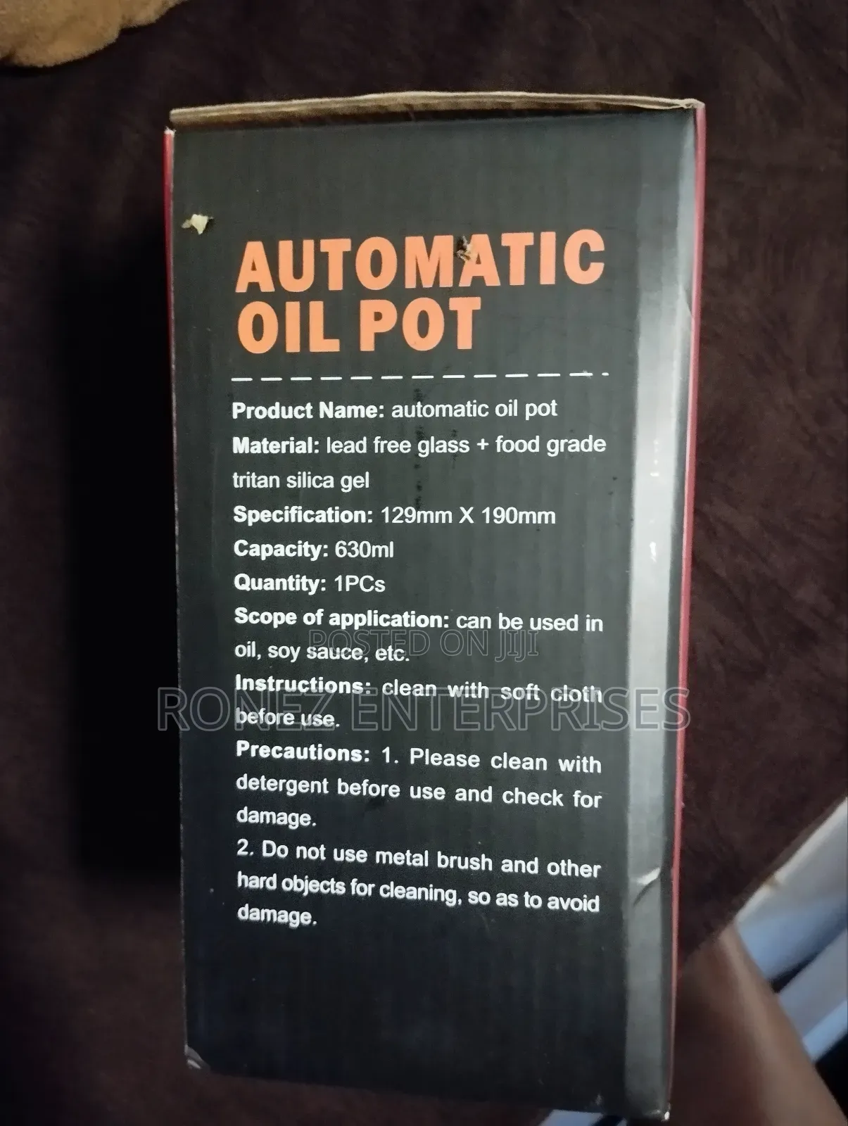 Automatic Oil Pot