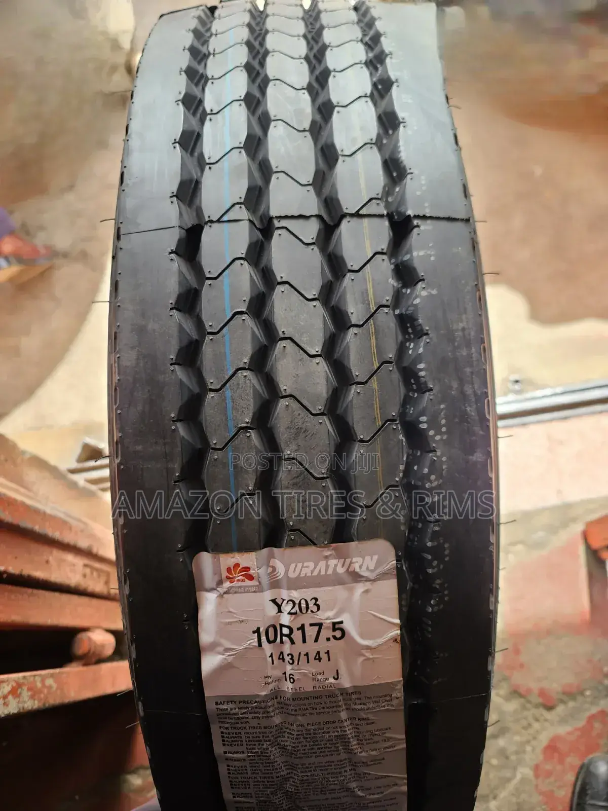 10.5 R17.5 Duraturn Tyres Y203