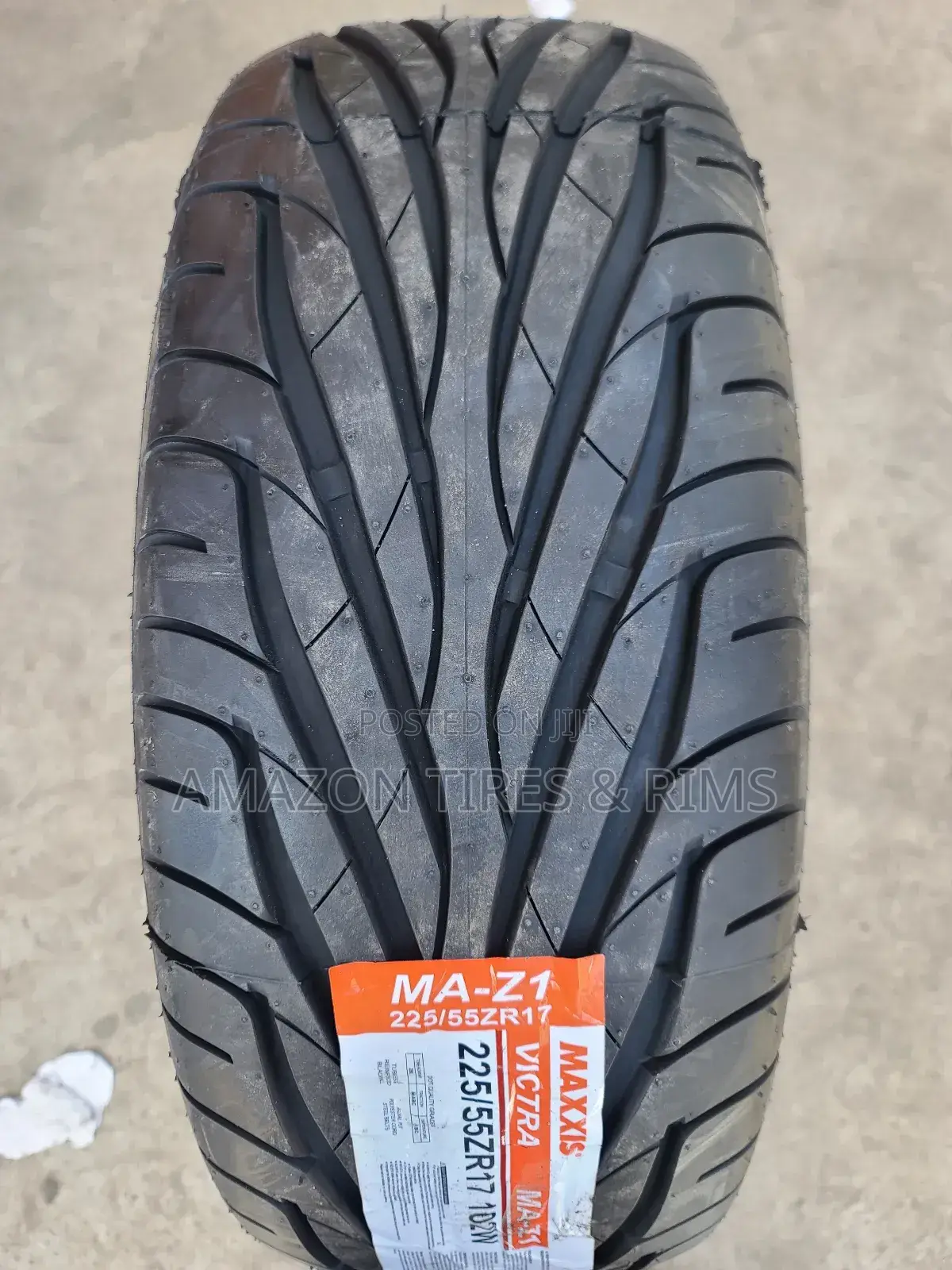 225/55r17 Maxxis Tires Ma-Z1 [Made in Thailand ]