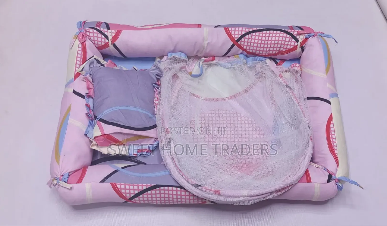 Kids Portable Cosleeper -Pink