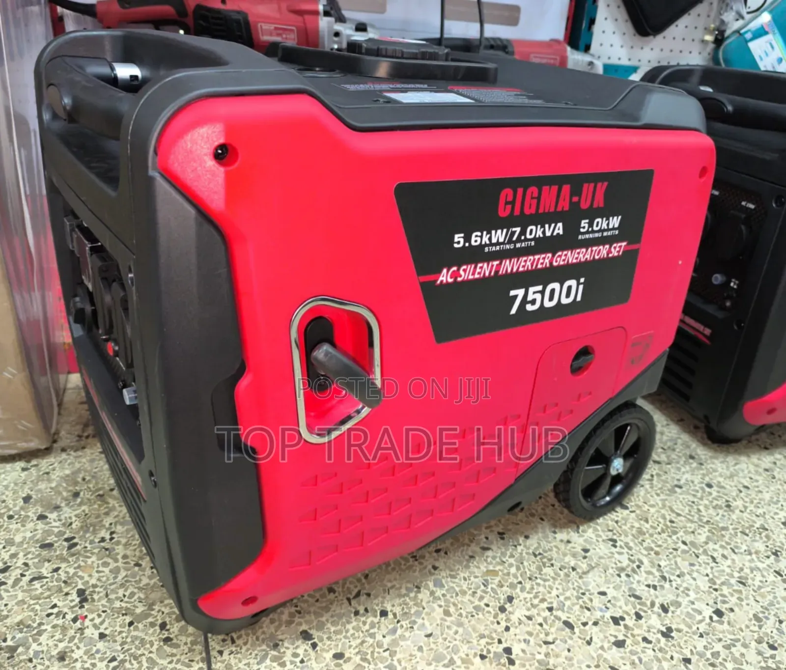 Km7000i-k5 Cigma-uk 7kva Gasoline Inverter Silent Generator