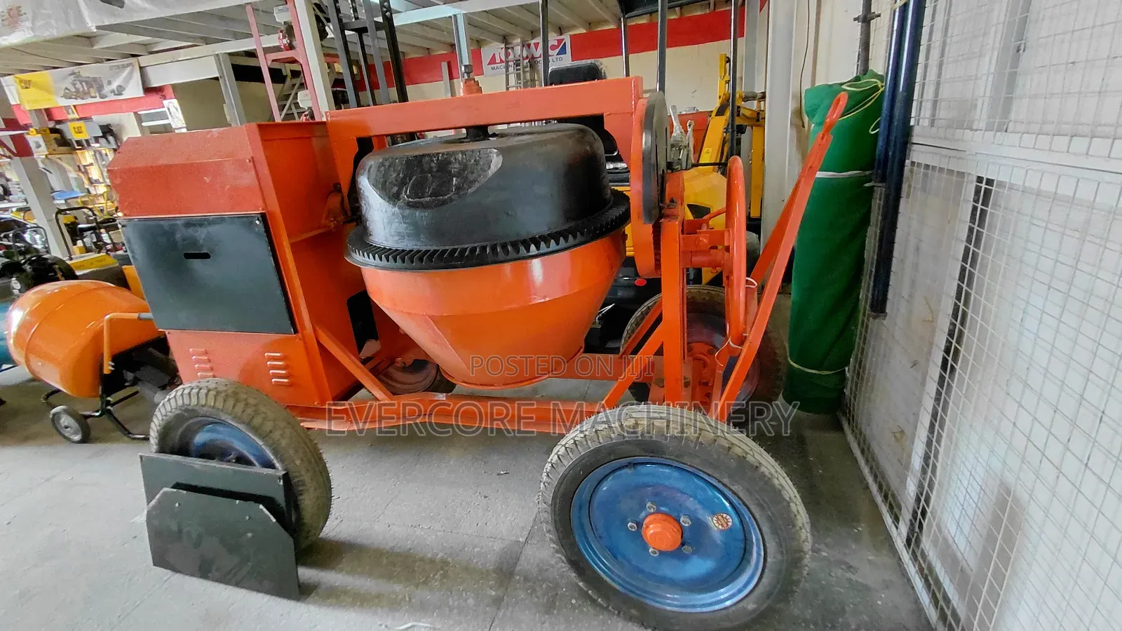 Diesel 500l Concrete Mixer With Horsepower Engine.