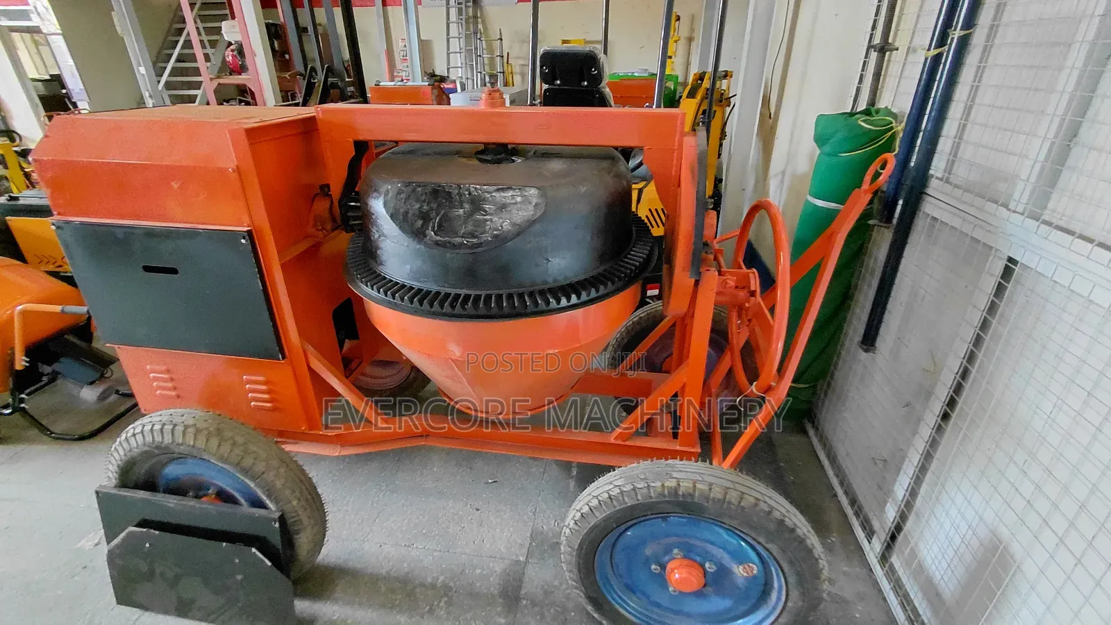 Diesel 500l Concrete Mixer With Horsepower Engine.