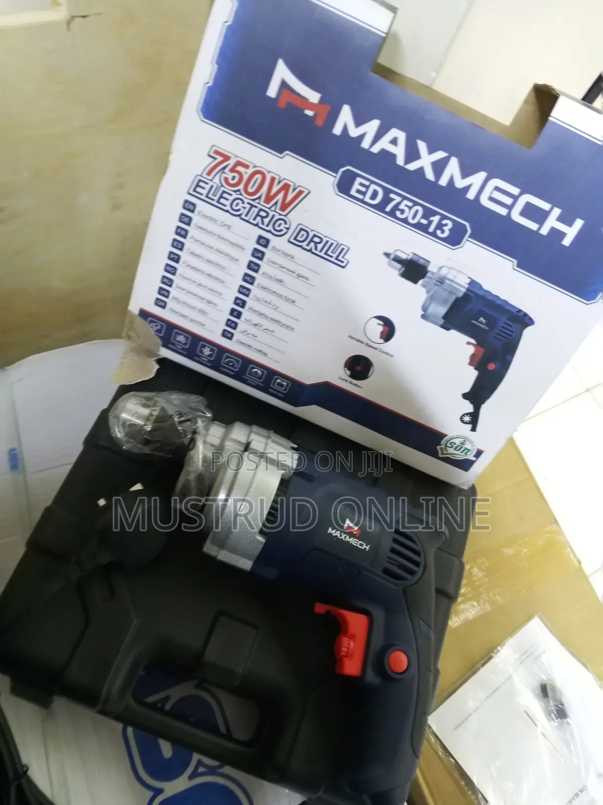 Maxmech Ed 750-13 Electric Drill