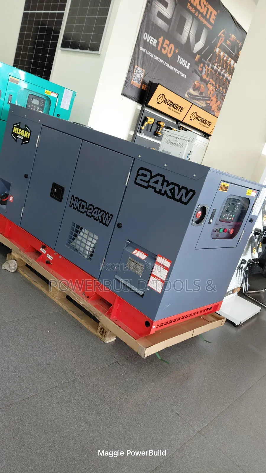 Hkd24kw/30kva Hisaki Silent Diesel Automatic Three Phase Generator