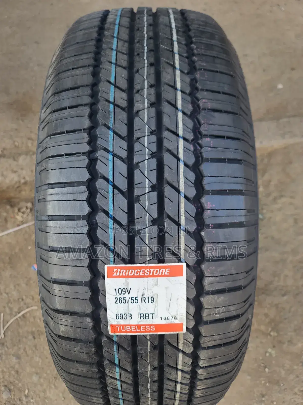 265/55 R19 Bridgestone Tyres 109v All-Terrain