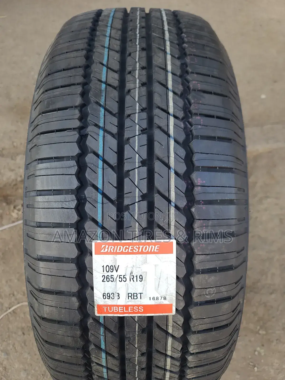 265/55 R19 Bridgestone Tyres 109v All-Terrain