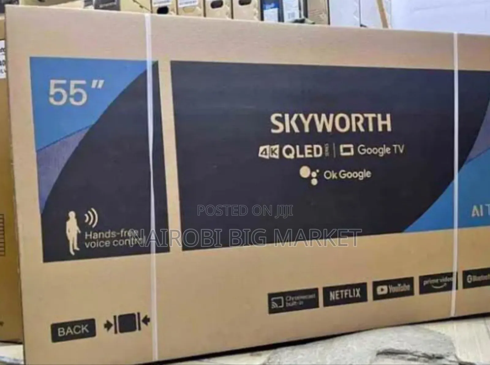 Bluetooth Enabled Skyworth 55 Inch Tv Qled