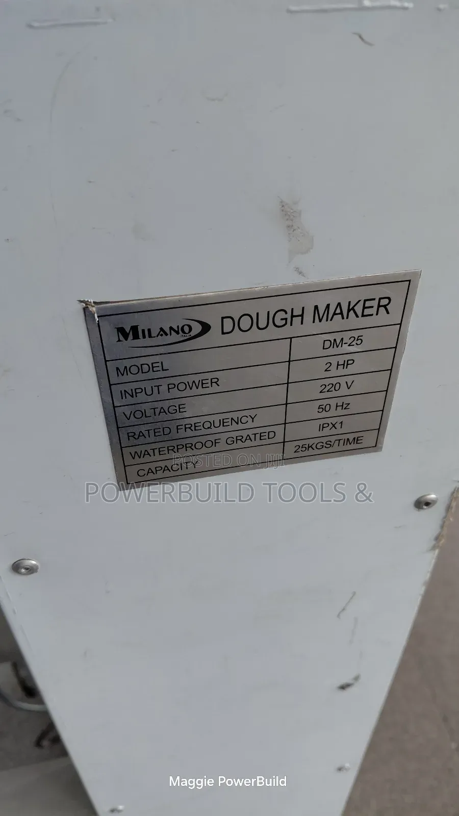 25kgs Per Time Commercial Dough Maker/Mixer