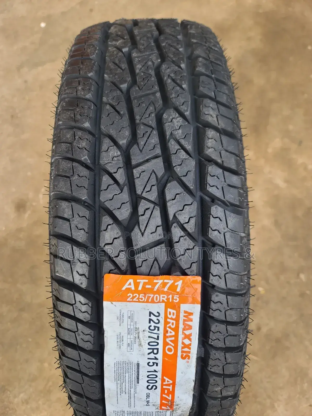 225/70r15 A/T771 Maxxis Tires Bravo [Made In Thailand ]