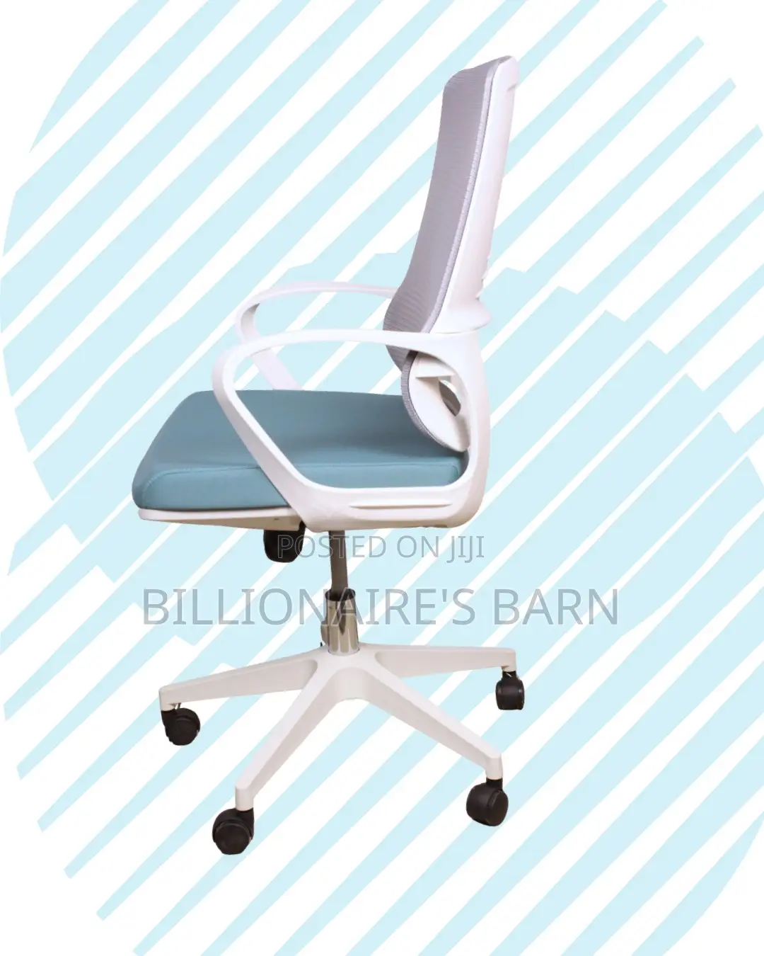 Ergonomic — Chair Stable Quiet-Roll | Top Seller in Kenya
