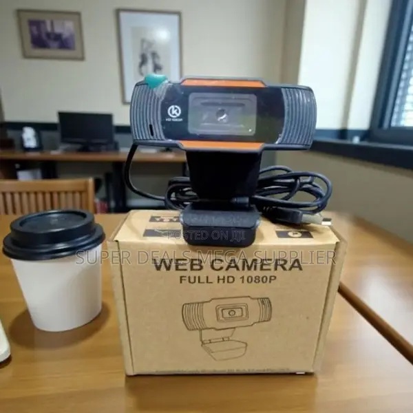 High-Definition 1080p Webcam With Mic for Laptops and PCS