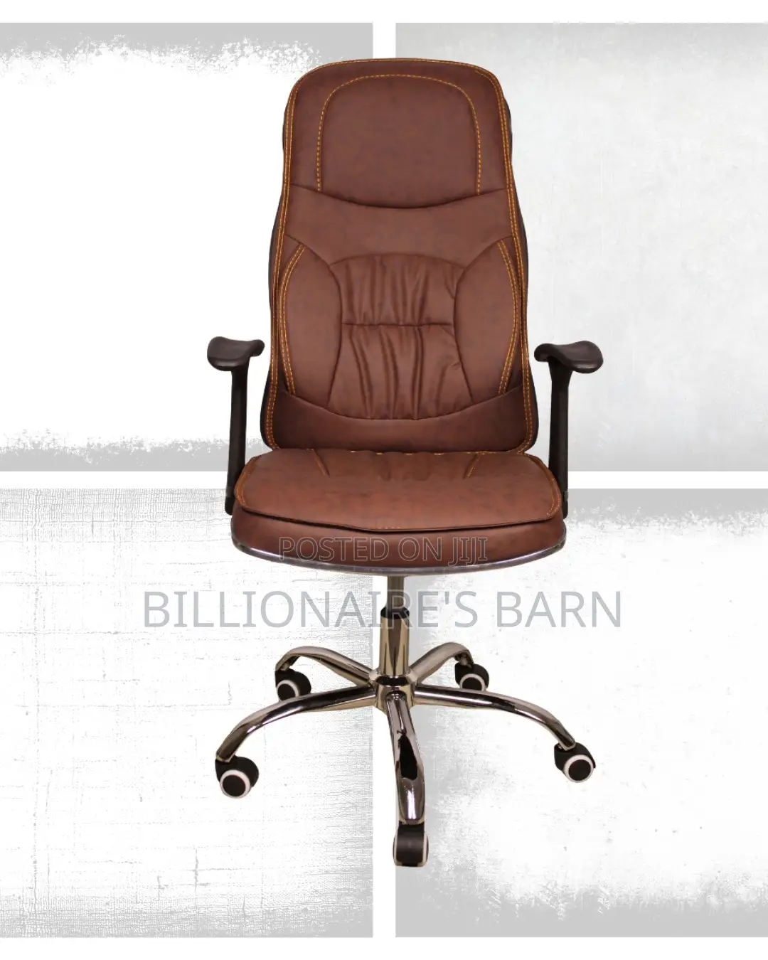 Quality Leather Scratch-Resistant Executive Chair
