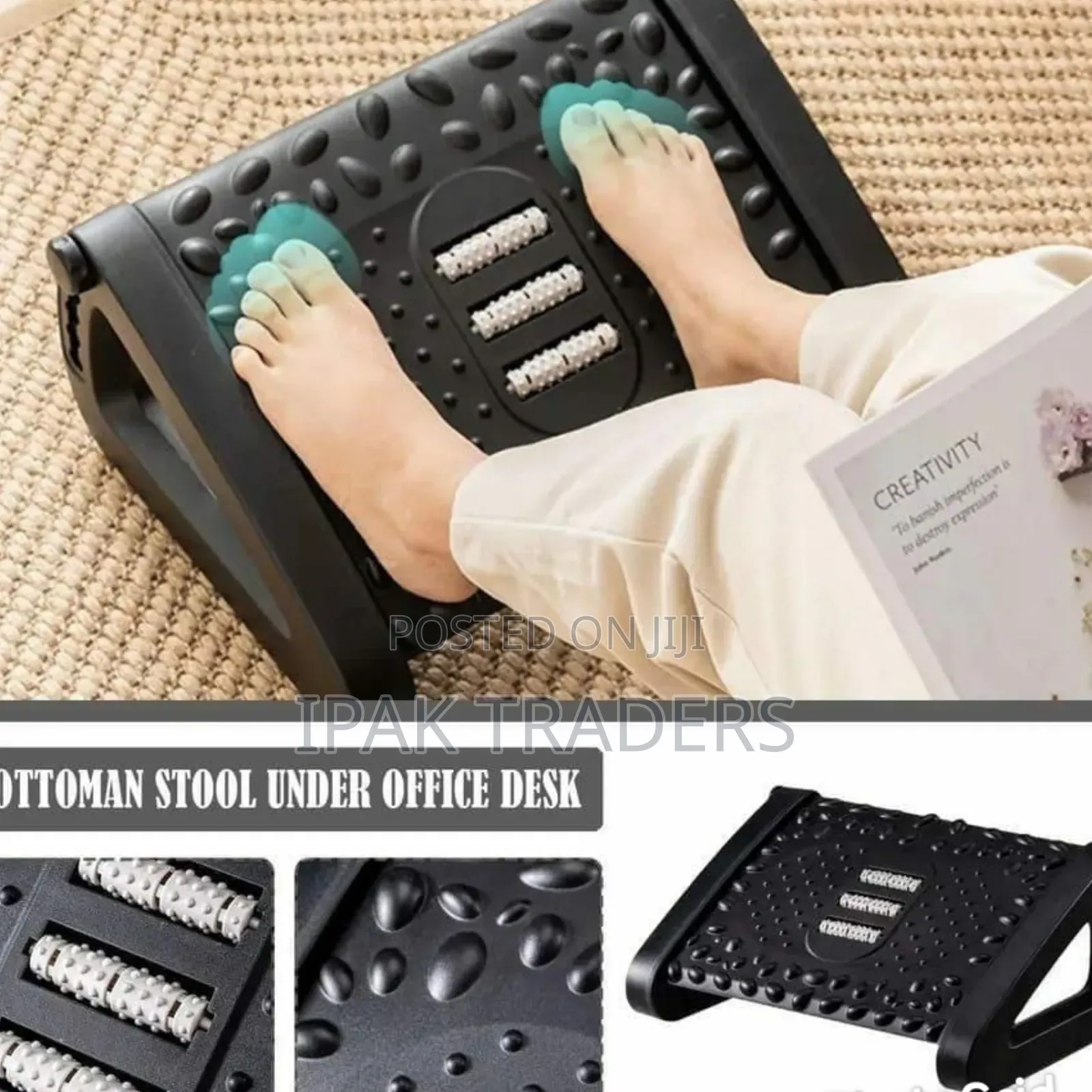 Ergonomic Adjustable Foot Rest