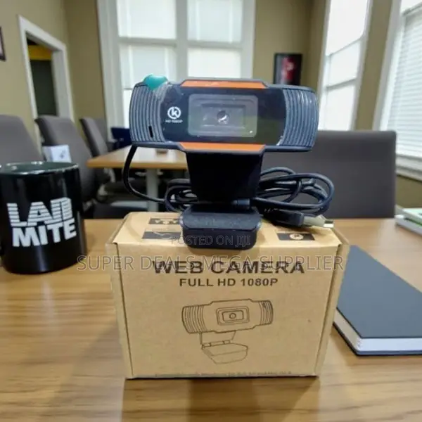 Affordable 1080p Hd Webcam With Built-in Mic For Online Work