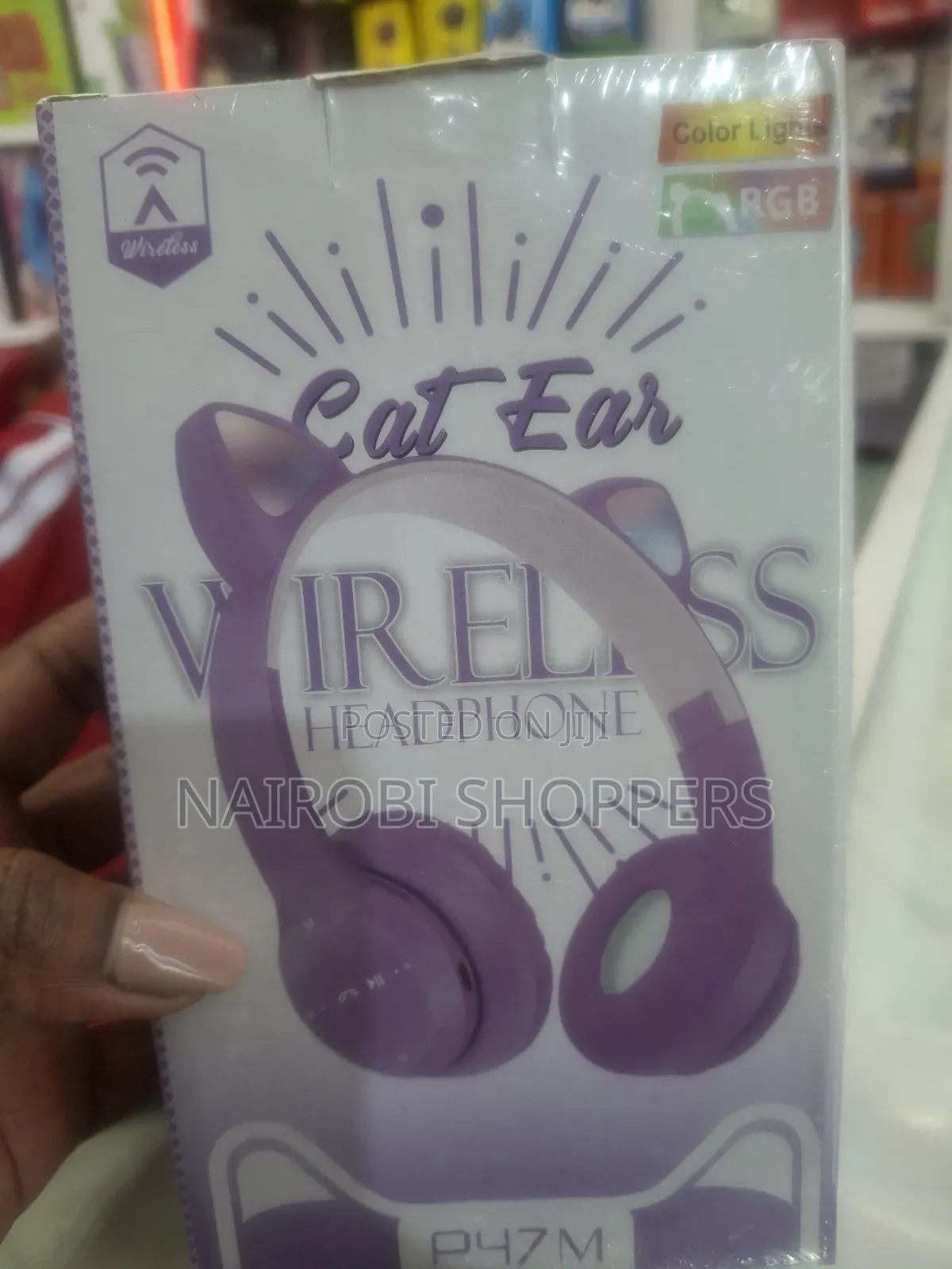 Kids Headhones With Cat Ears