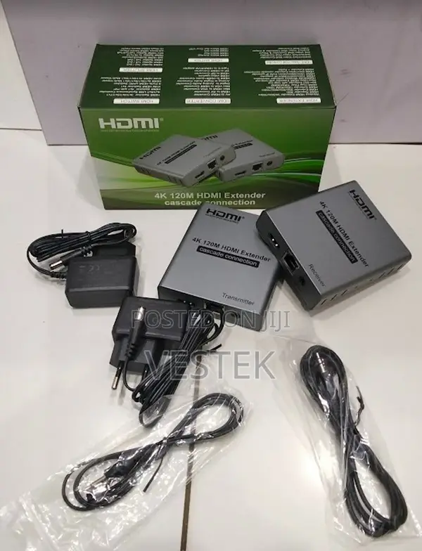 120m Hdmi Extender Cascade Connection, Rj45 Over TCP/Ip Cat6