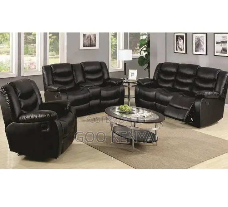 Home Sofa; 6-person Modern Sectional Sofa With Massage Recliner