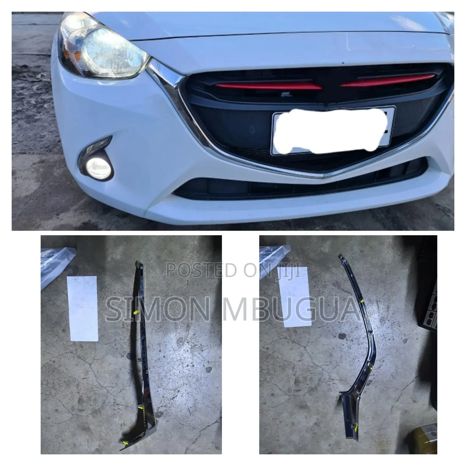 Mazda Demio 2014-2018 Grille Chrome/Strip