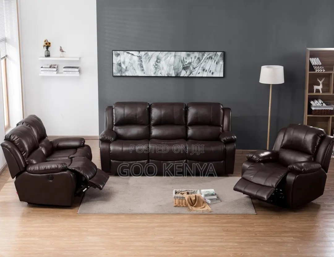 Home Sofa; 6-person Modern Sectional Sofa With Massage Recliner