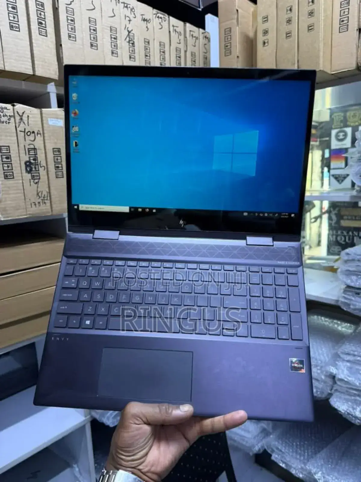 Laptop HP Envy X360 15t 16GB AMD Ryzen 5 SSD 512GB