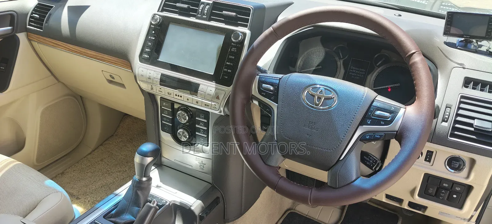 Toyota Land Cruiser Prado 2018 Gray