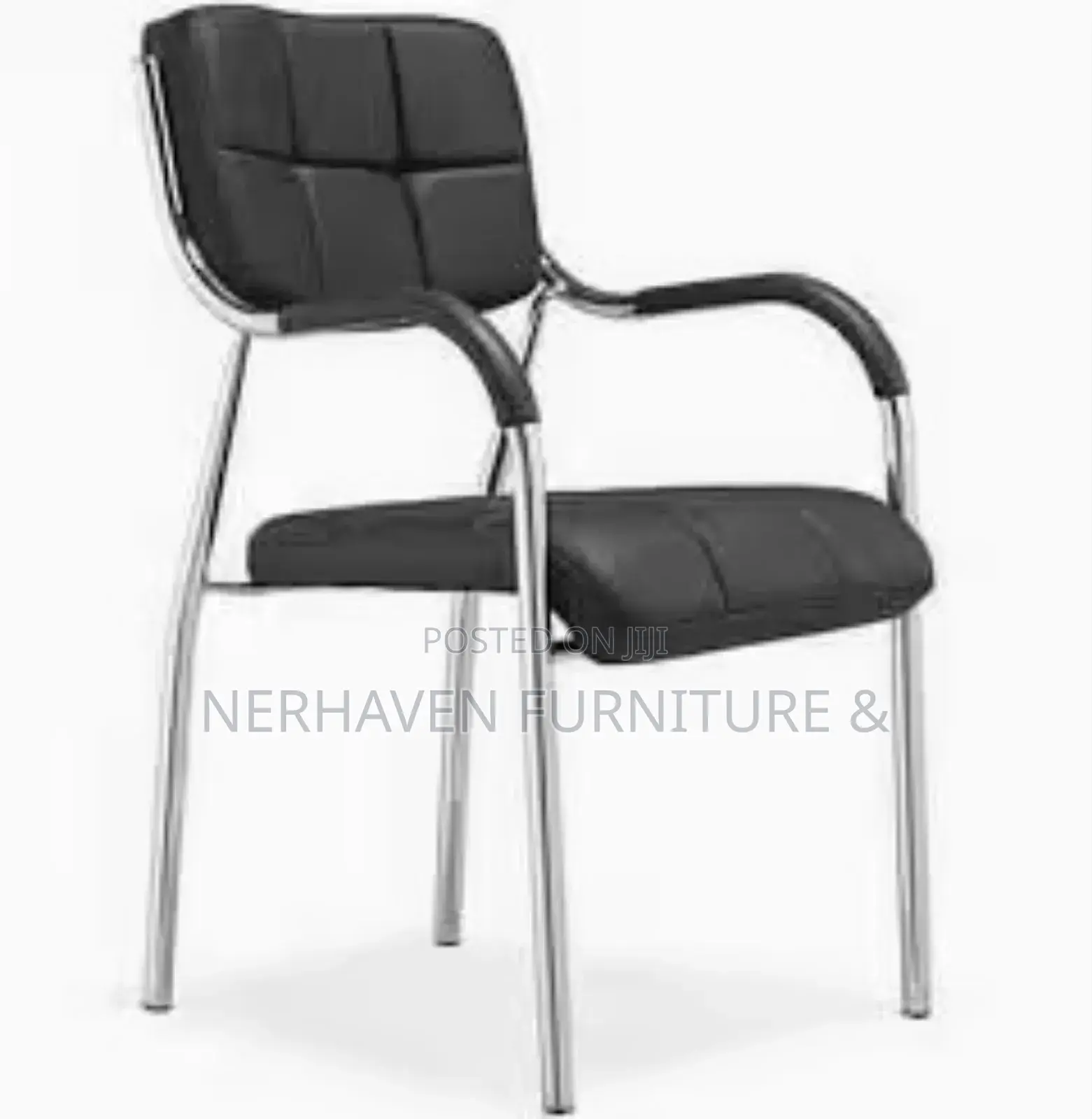 Leather Office Visitor Chair