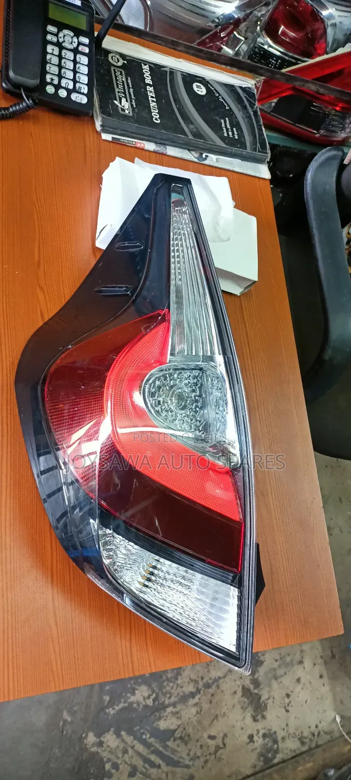 Toyota Aqua 2018 Taillight