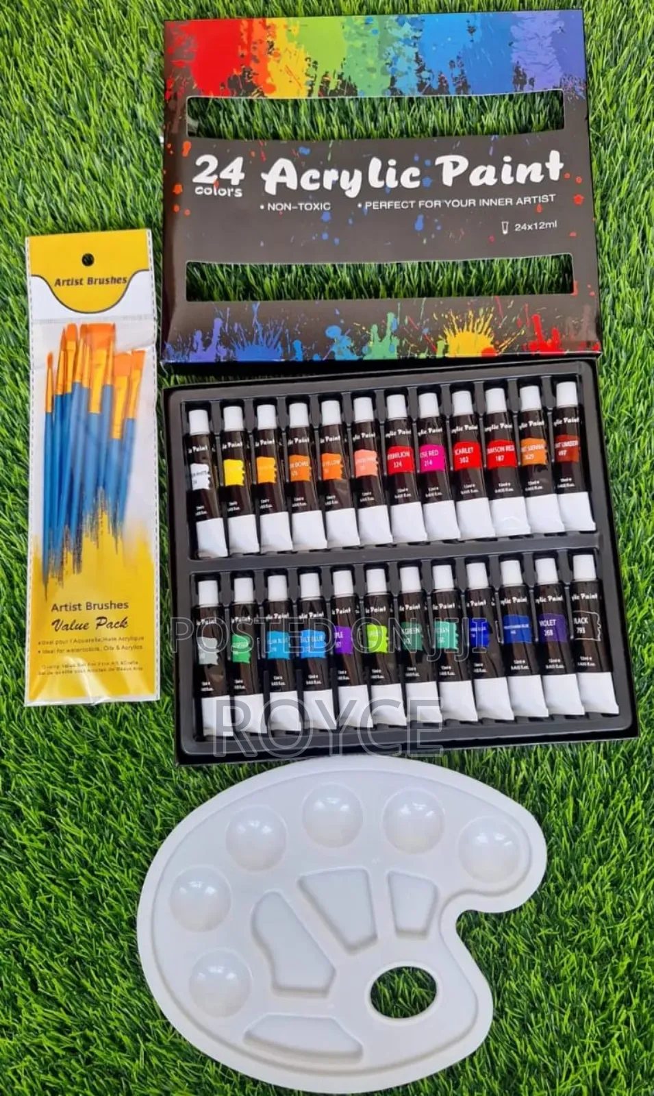 24pc Acrylic Paint