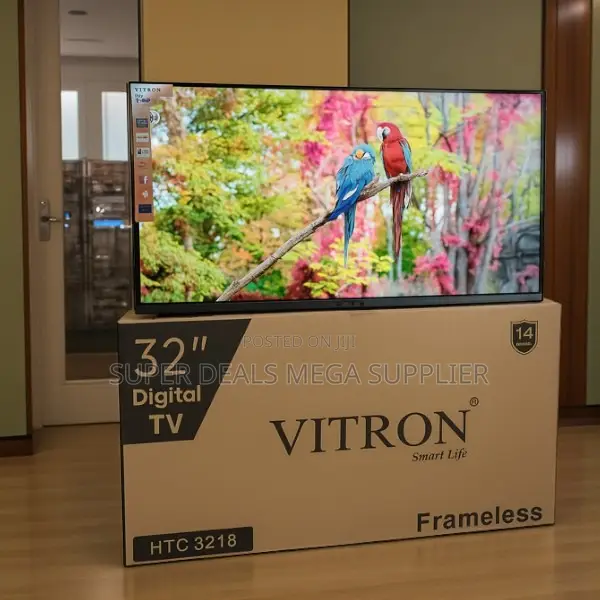 Vitron 32 Inch Frameless Led Tv Inbuilt Decoder Energy Saving Display