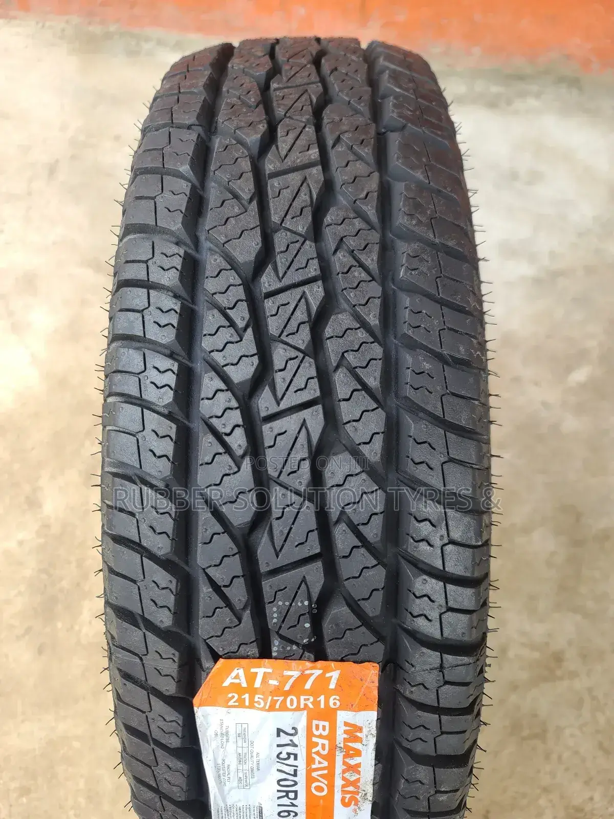 215 /70 R16 Maxxis Tyres Bravo a/T-771 All-Terrain